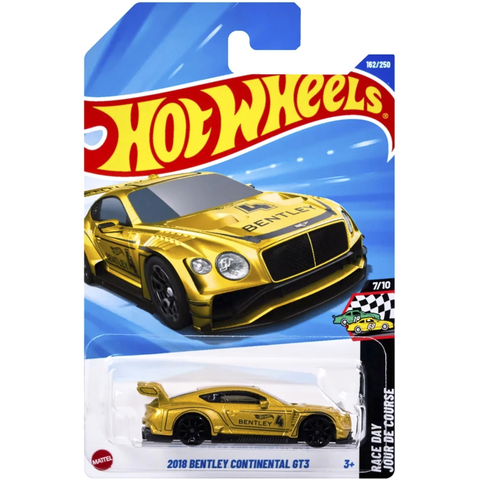 HOTWHEELS - 2018 BENTLEY CONTINENTAL GT3 - JBC32