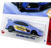 HOTWHEELS - 2018 HONDA CIVIC TYPER R - JBB77