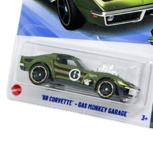 HOTWHEELS - 68 CORVETTE - GAS MONKEY GARAGE - HYY74