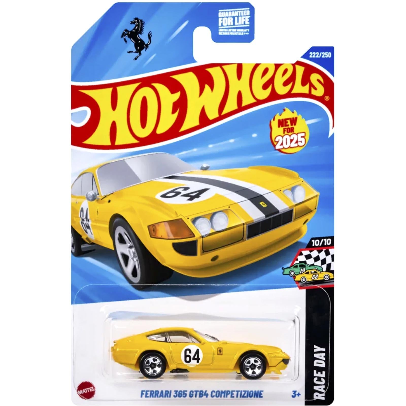 HOTWHEELS - FERRARI 365 GTB4 COMPETIZIONE - JBC19