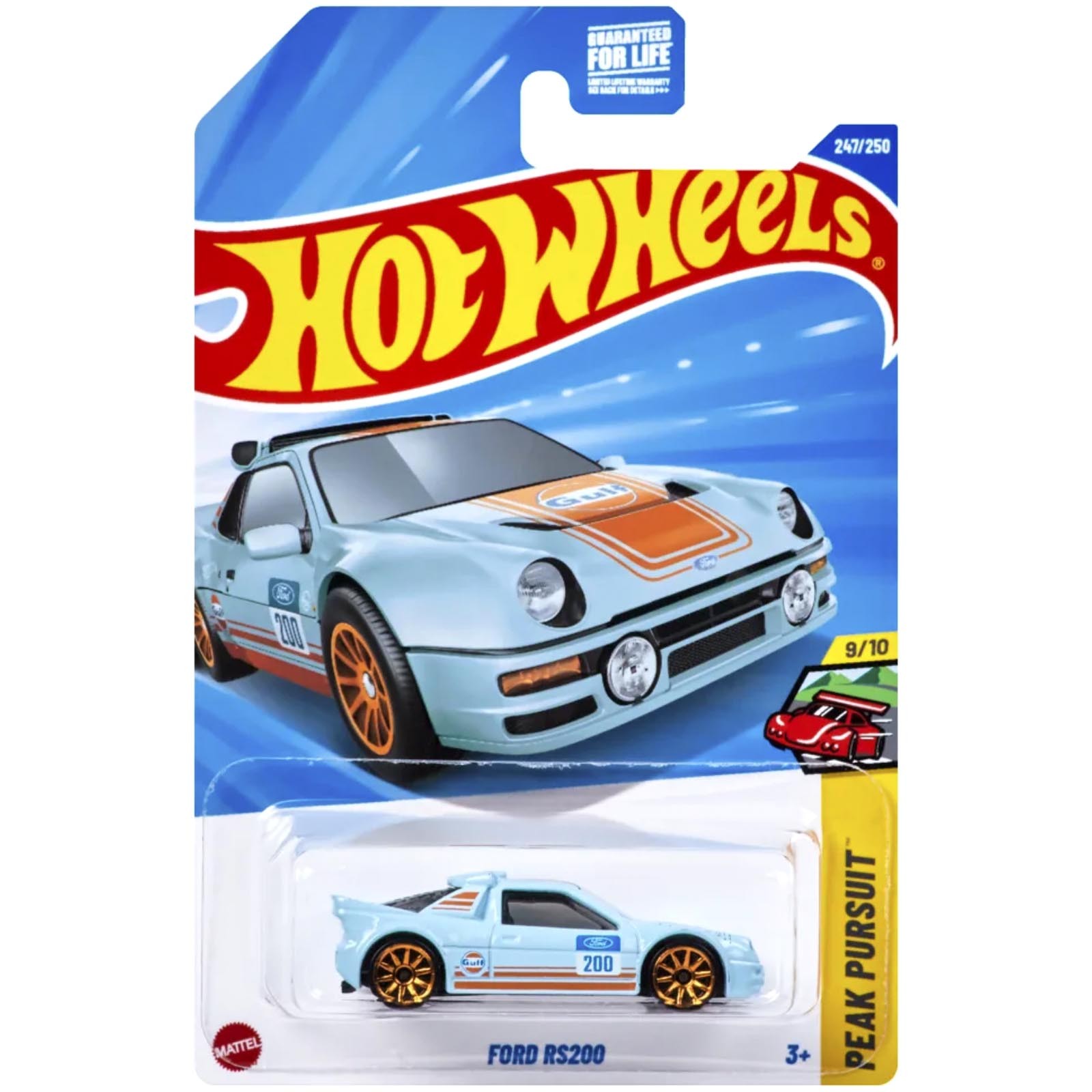 HOTWHEELS - FORD RS200 - JBB49