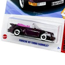 HOTWHEELS - PORSCHE 911 TURBO CABRIOLET - HYW37