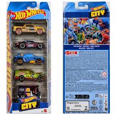 Hotwheels - Pack 5 HW City - JBJ75