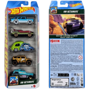 Hotwheels - Pack 5 HW Getaways - JBJ77