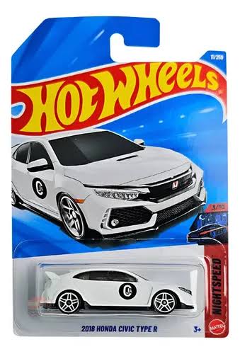 HOTWHEELS - 2018 HONDA CIVIC TYPER R - JJH88