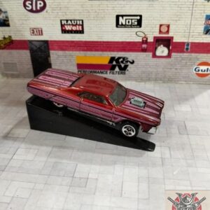 HOTWHEELS - LAYIN LOWRIDER VERMELHO ( LOOSE )