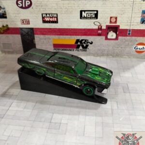 HOTWHEELS - LAYIN LOWRIDER VERDE ( LOOSE )