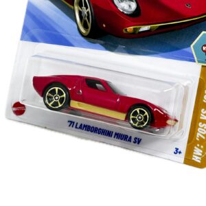 HOTWHEELS - 71 LAMBORGHINI MIURA SV - HYX22