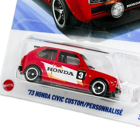 HOTWHEELS - 73 HONDA CIVIC CUSTOM - JBB42